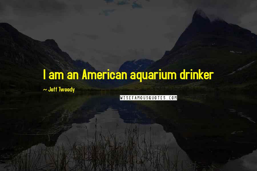 Jeff Tweedy Quotes: I am an American aquarium drinker