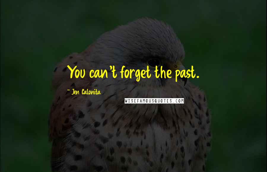 Jen Calonita Quotes: You can't forget the past.