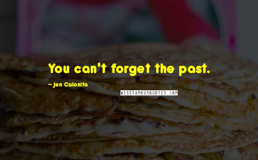 Jen Calonita Quotes: You can't forget the past.