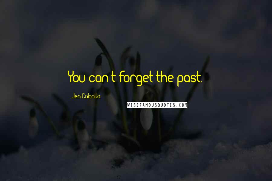 Jen Calonita Quotes: You can't forget the past.