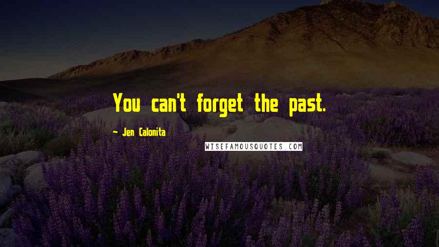 Jen Calonita Quotes: You can't forget the past.