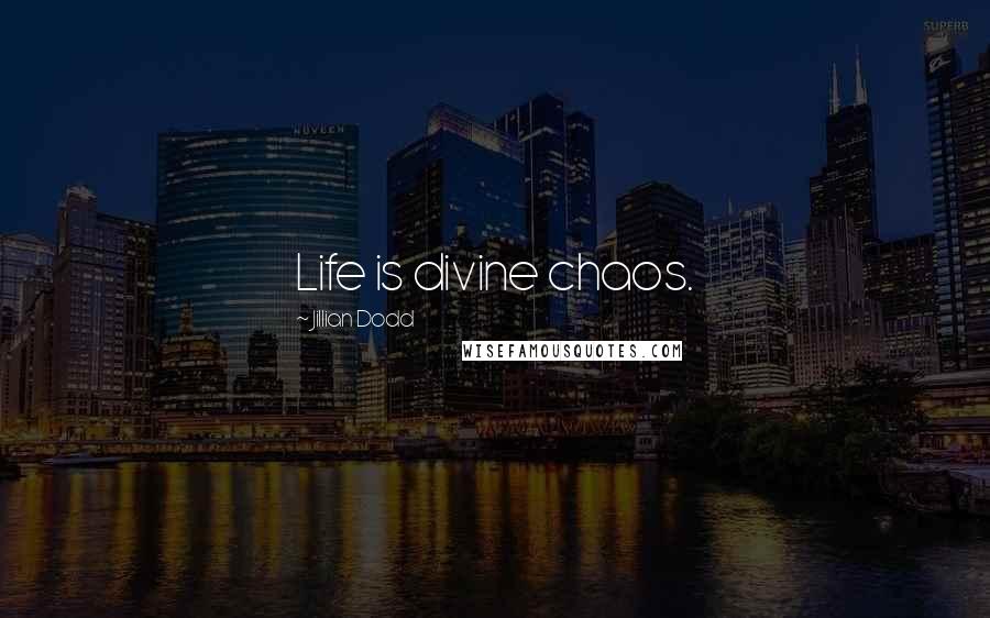 Jillian Dodd Quotes: Life is divine chaos.