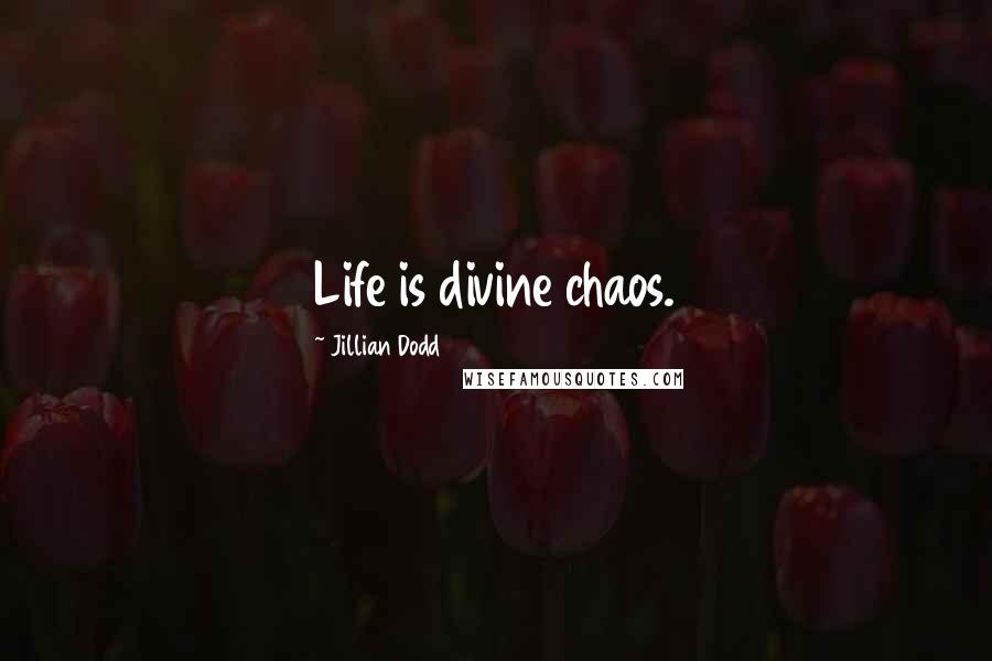 Jillian Dodd Quotes: Life is divine chaos.