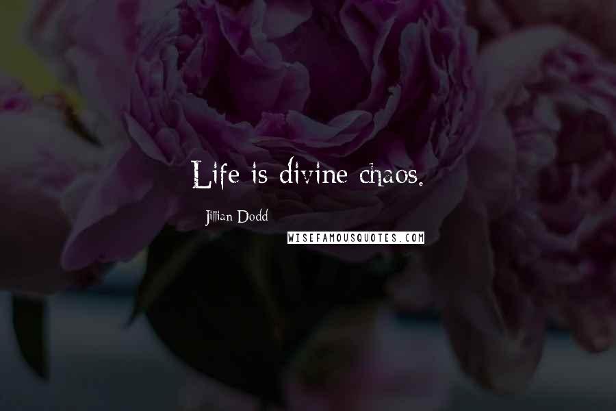 Jillian Dodd Quotes: Life is divine chaos.