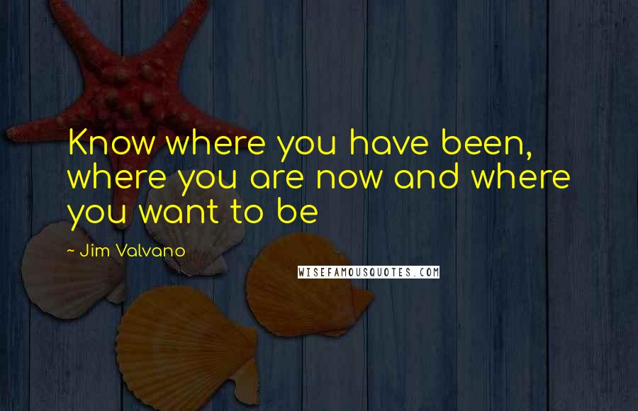 Jim Valvano Quotes: Know where you have been, where you are now and where you want to be