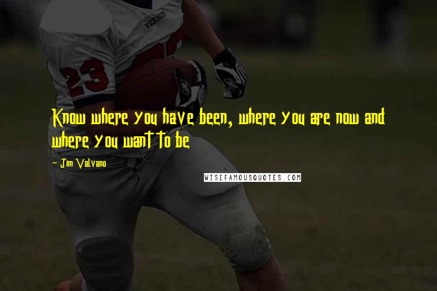 Jim Valvano Quotes: Know where you have been, where you are now and where you want to be