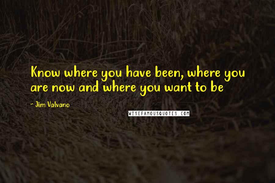 Jim Valvano Quotes: Know where you have been, where you are now and where you want to be