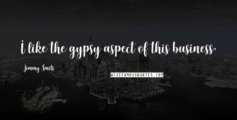 Jimmy Smits Quotes: I like the gypsy aspect of this business.