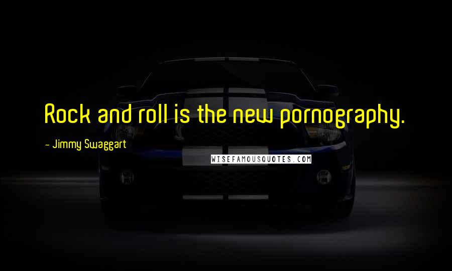 Jimmy Swaggart Quotes: Rock and roll is the new pornography.