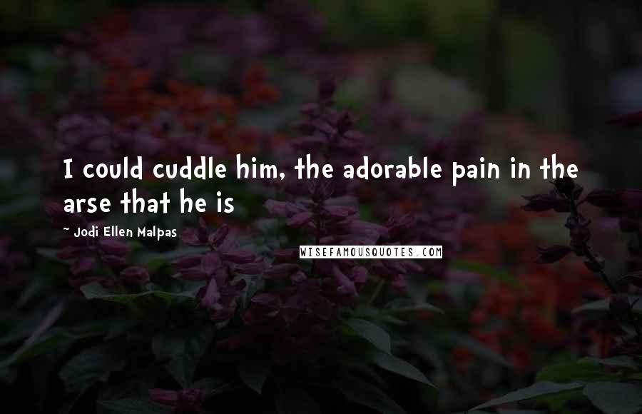 Jodi Ellen Malpas Quotes: I could cuddle him, the adorable pain in the arse that he is