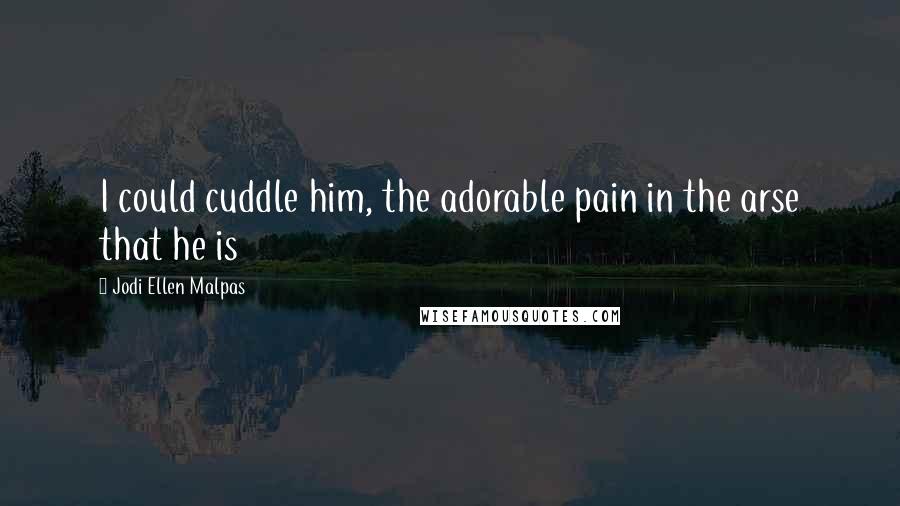 Jodi Ellen Malpas Quotes: I could cuddle him, the adorable pain in the arse that he is