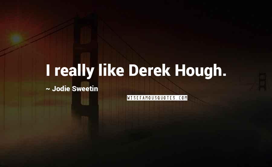 Jodie Sweetin Quotes: I really like Derek Hough.