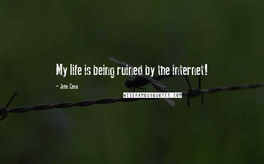 John Cena Quotes: My life is being ruined by the internet!
