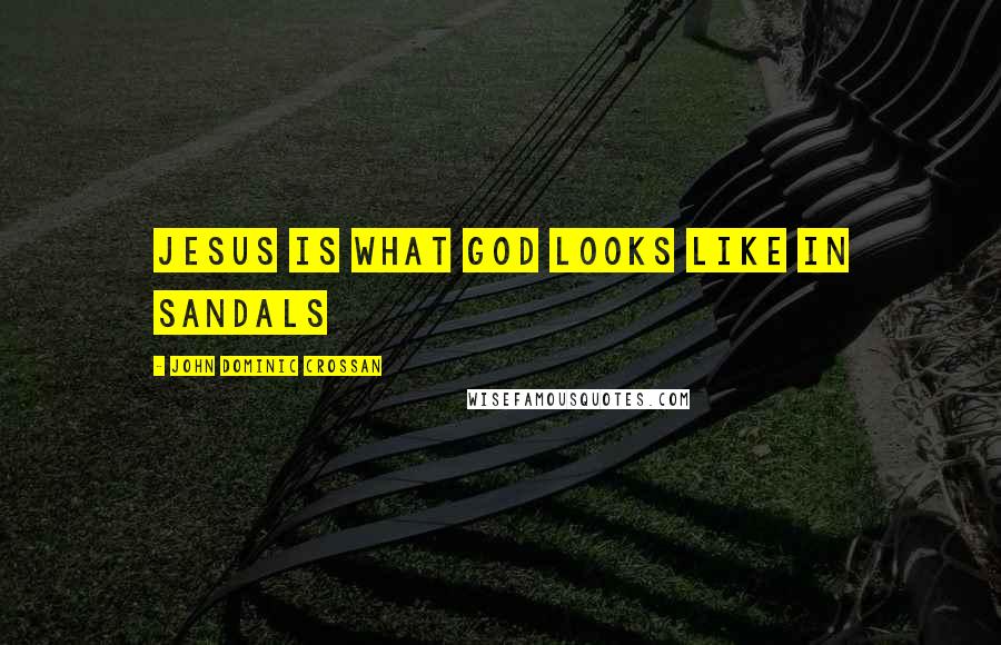 John Dominic Crossan Quotes: Jesus is what God looks like in sandals