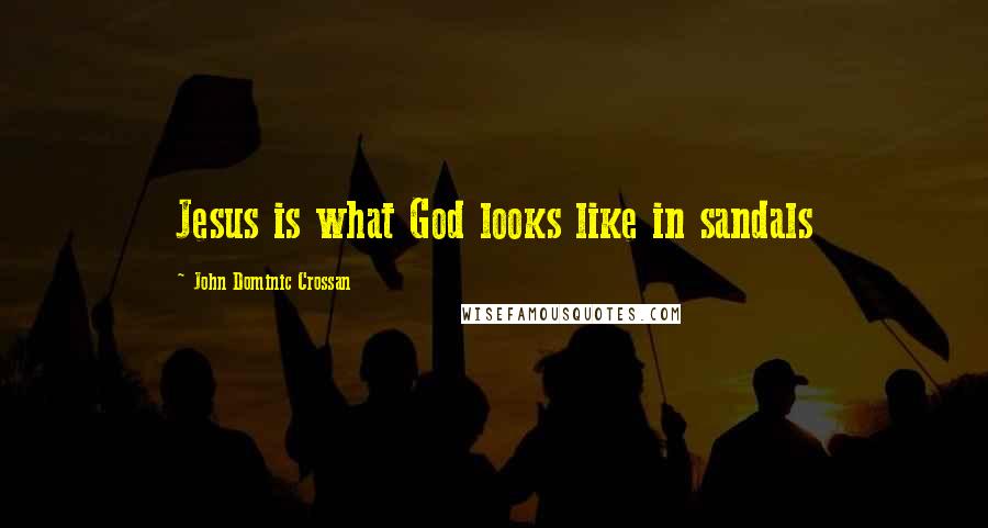 John Dominic Crossan Quotes: Jesus is what God looks like in sandals