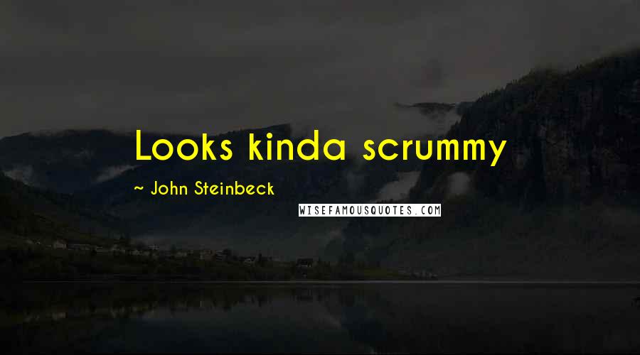 John Steinbeck Quotes: Looks kinda scrummy