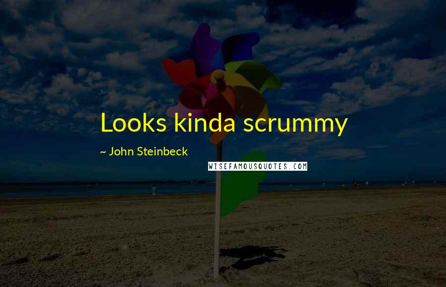 John Steinbeck Quotes: Looks kinda scrummy