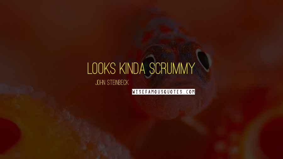 John Steinbeck Quotes: Looks kinda scrummy