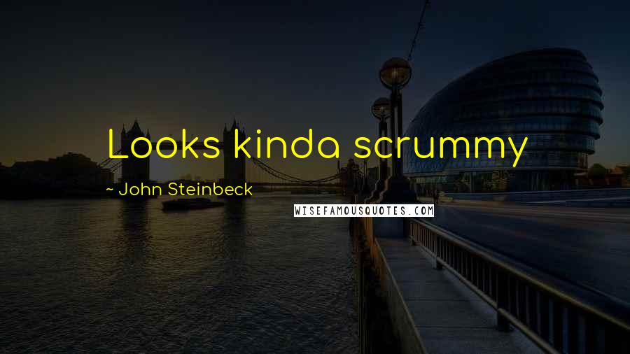 John Steinbeck Quotes: Looks kinda scrummy