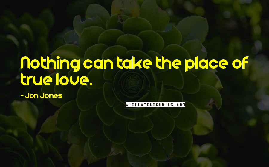 Jon Jones Quotes: Nothing can take the place of true love.