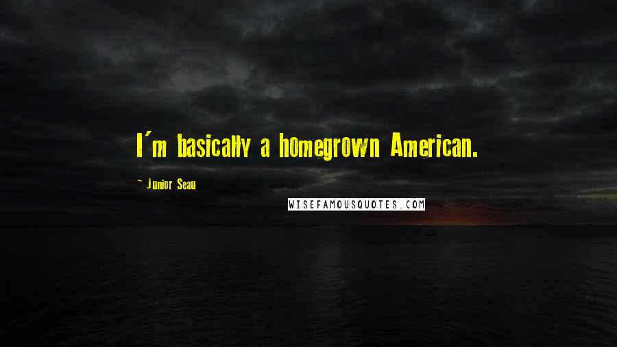 Junior Seau Quotes: I'm basically a homegrown American.