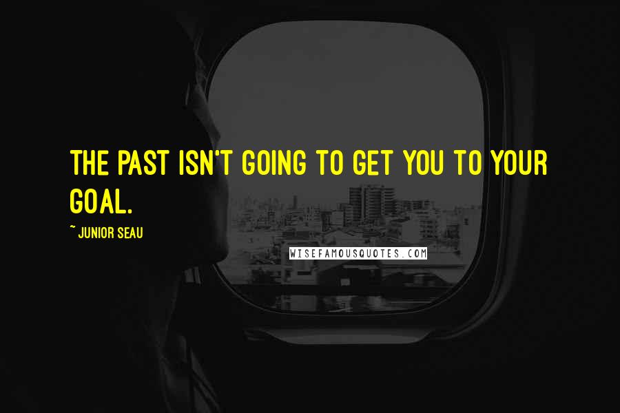 Junior Seau Quotes: The past isn't going to get you to your goal.