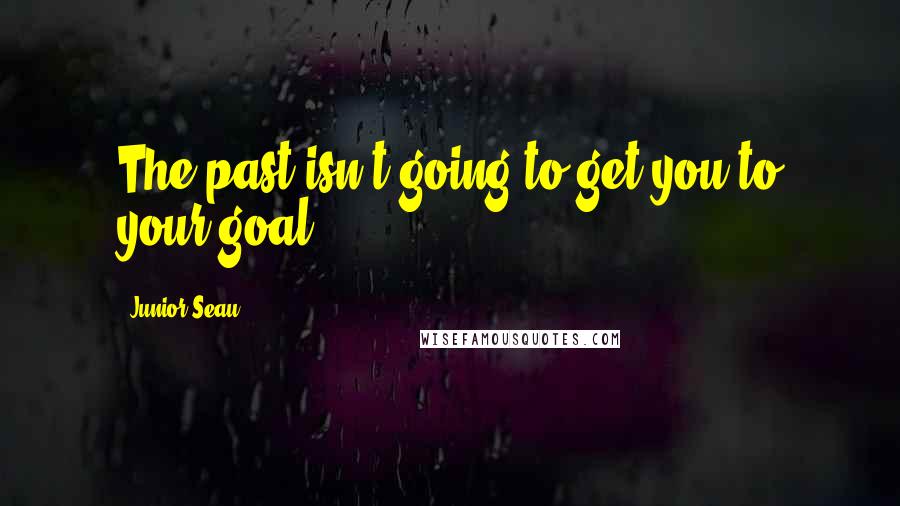 Junior Seau Quotes: The past isn't going to get you to your goal.