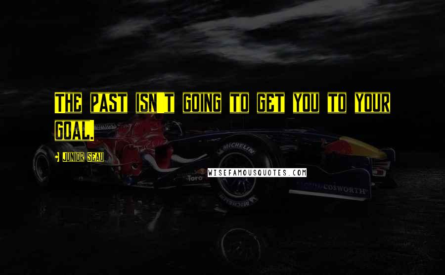 Junior Seau Quotes: The past isn't going to get you to your goal.