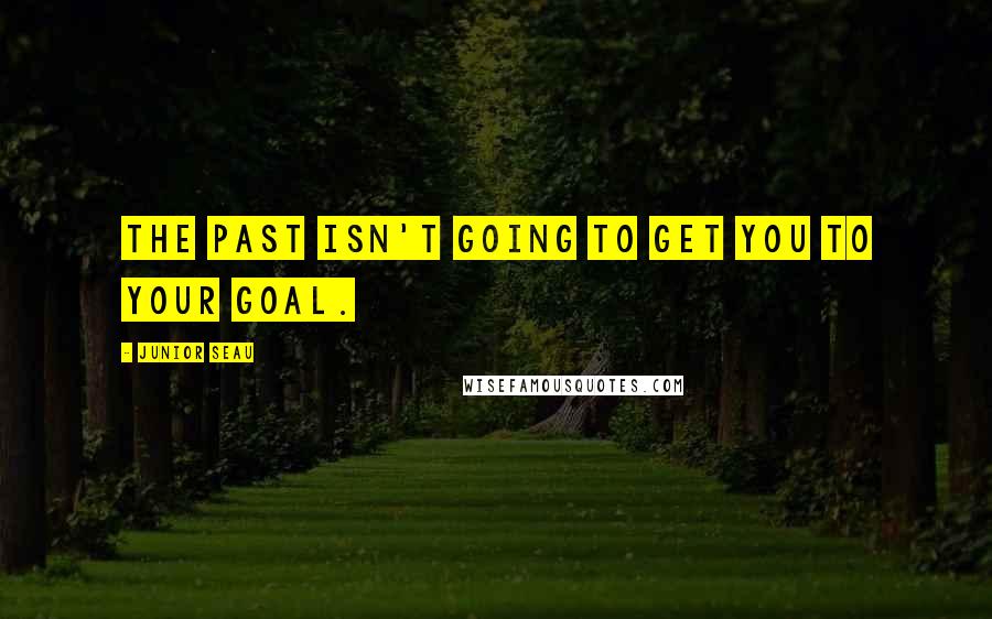 Junior Seau Quotes: The past isn't going to get you to your goal.