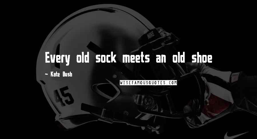 Kate Bush Quotes: Every old sock meets an old shoe
