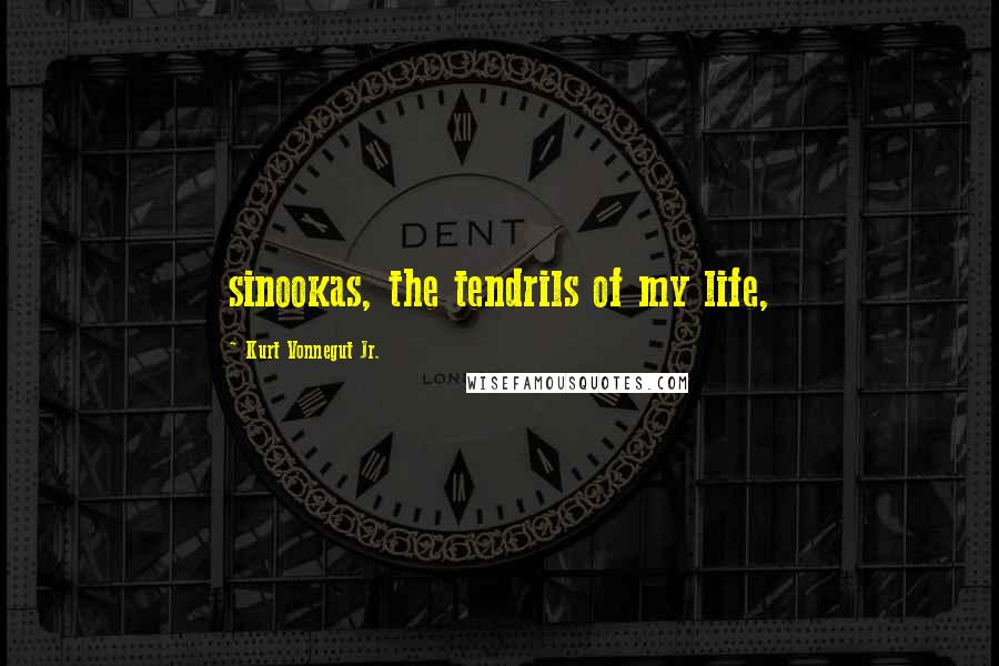 Kurt Vonnegut Jr. Quotes: sinookas, the tendrils of my life,