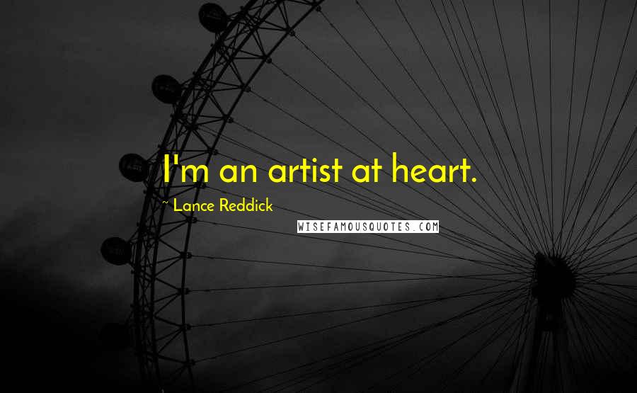 Lance Reddick Quotes: I'm an artist at heart.