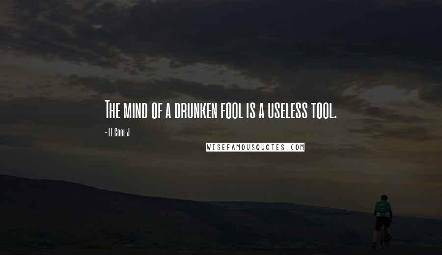 LL Cool J Quotes: The mind of a drunken fool is a useless tool.