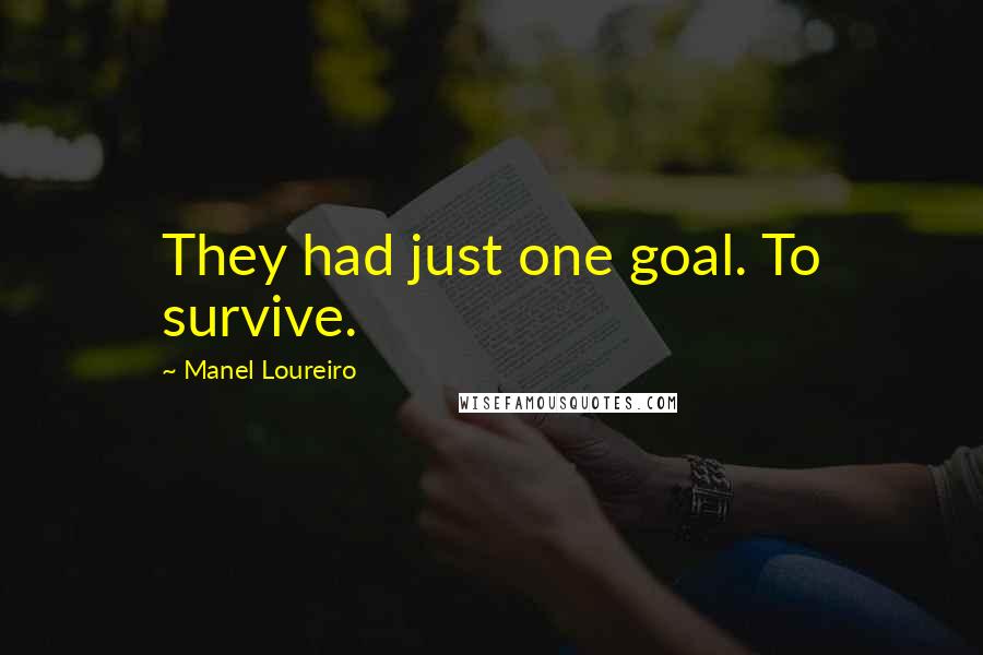 Manel Loureiro Quotes: They had just one goal. To survive.