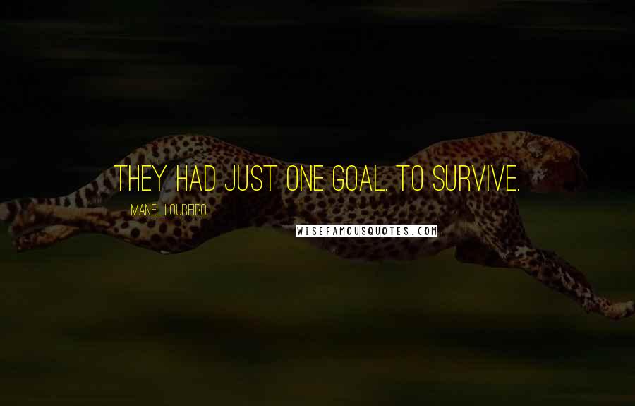 Manel Loureiro Quotes: They had just one goal. To survive.