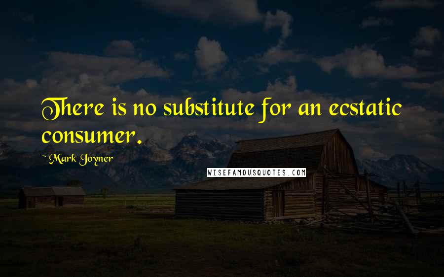Mark Joyner Quotes: There is no substitute for an ecstatic consumer.