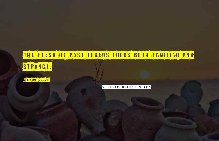 Mason Cooley Quotes: The flesh of past lovers looks both familiar and strange.