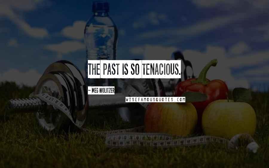 Meg Wolitzer Quotes: The past is so tenacious.