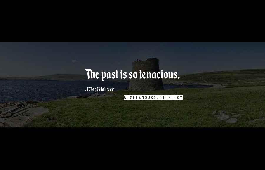 Meg Wolitzer Quotes: The past is so tenacious.