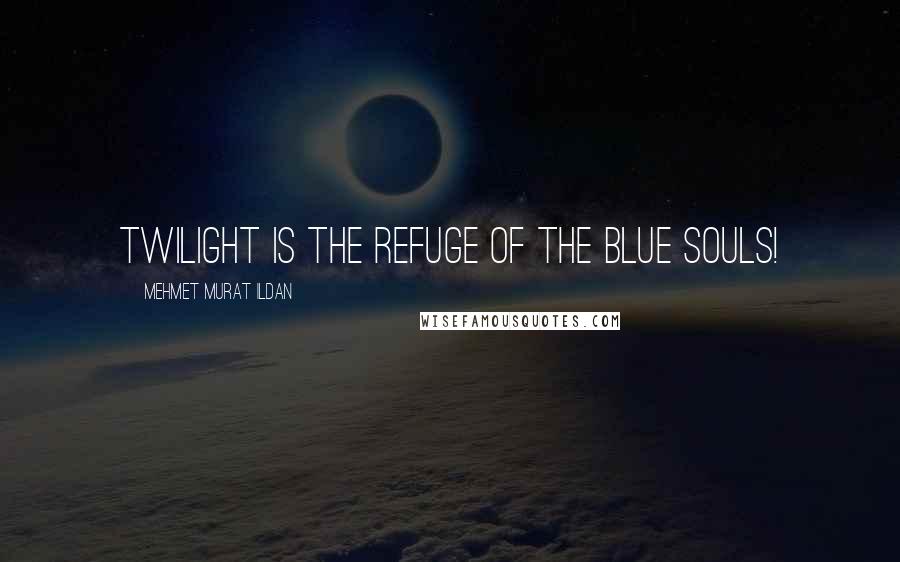 Mehmet Murat Ildan Quotes: Twilight is the refuge of the blue souls!