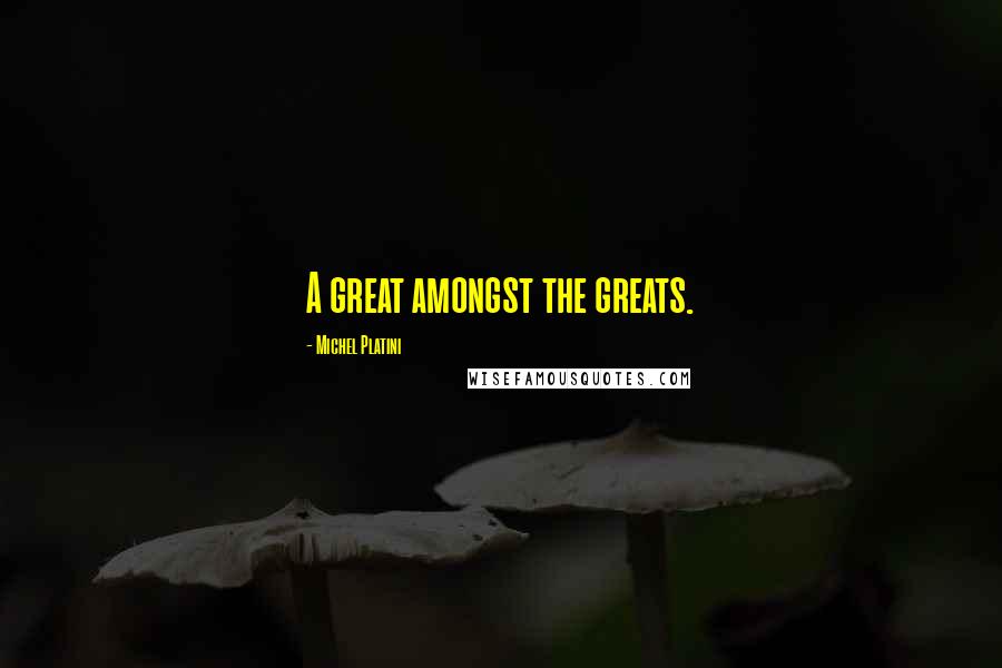 Michel Platini Quotes: A great amongst the greats.