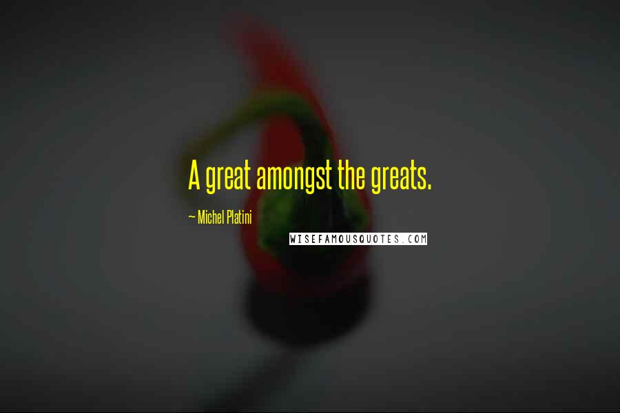 Michel Platini Quotes: A great amongst the greats.