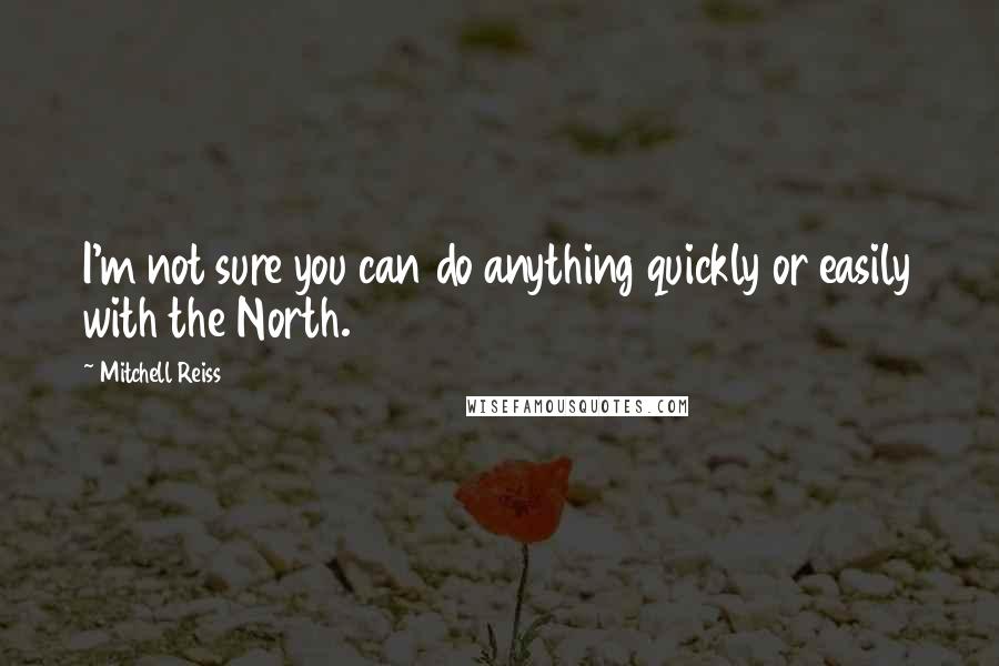 Mitchell Reiss Quotes: I'm not sure you can do anything quickly or easily with the North.