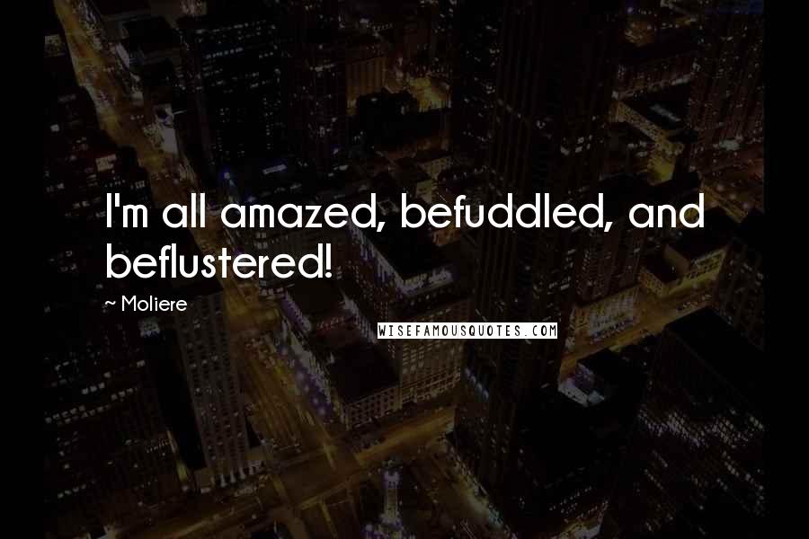Moliere Quotes: I'm all amazed, befuddled, and beflustered!