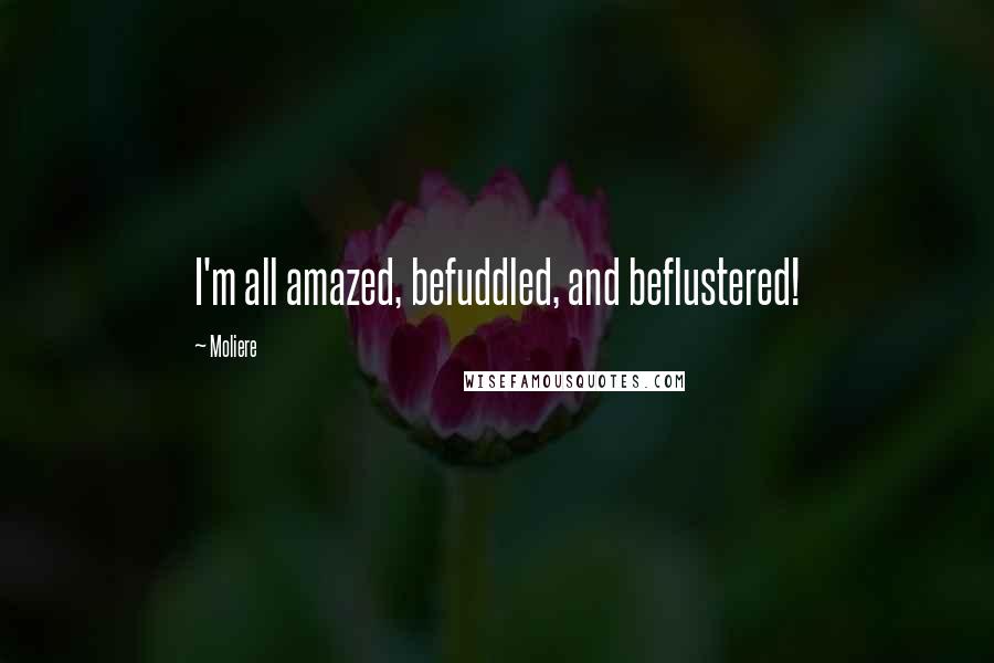 Moliere Quotes: I'm all amazed, befuddled, and beflustered!