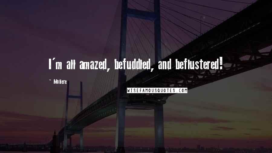 Moliere Quotes: I'm all amazed, befuddled, and beflustered!