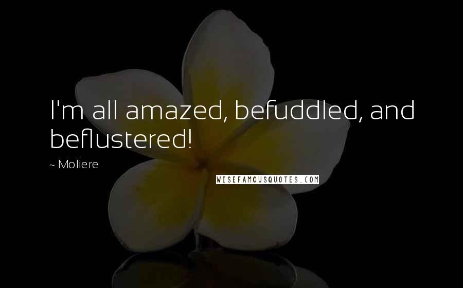 Moliere Quotes: I'm all amazed, befuddled, and beflustered!