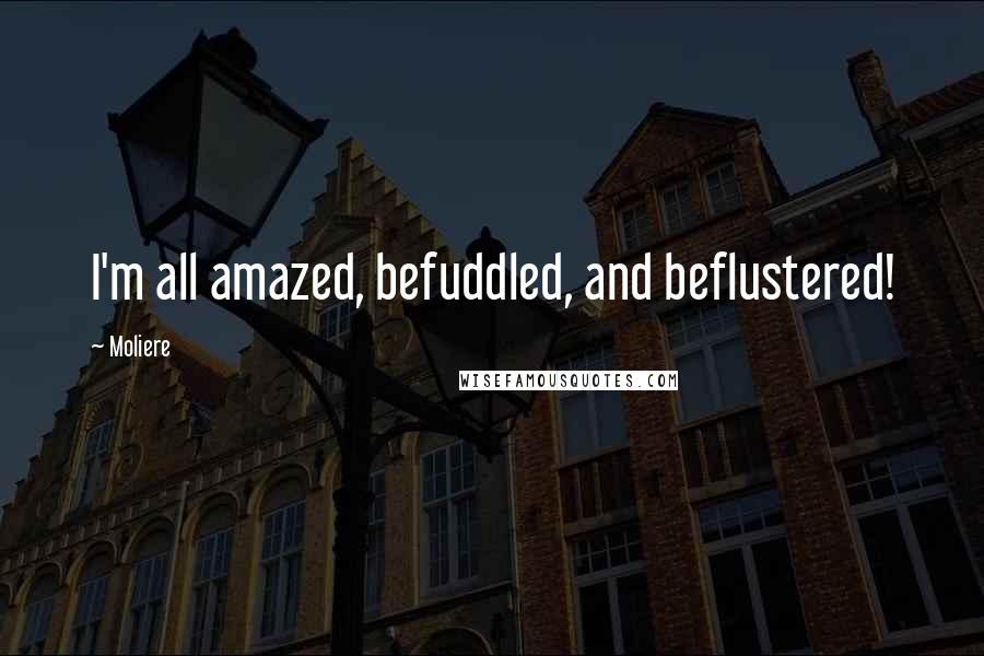 Moliere Quotes: I'm all amazed, befuddled, and beflustered!