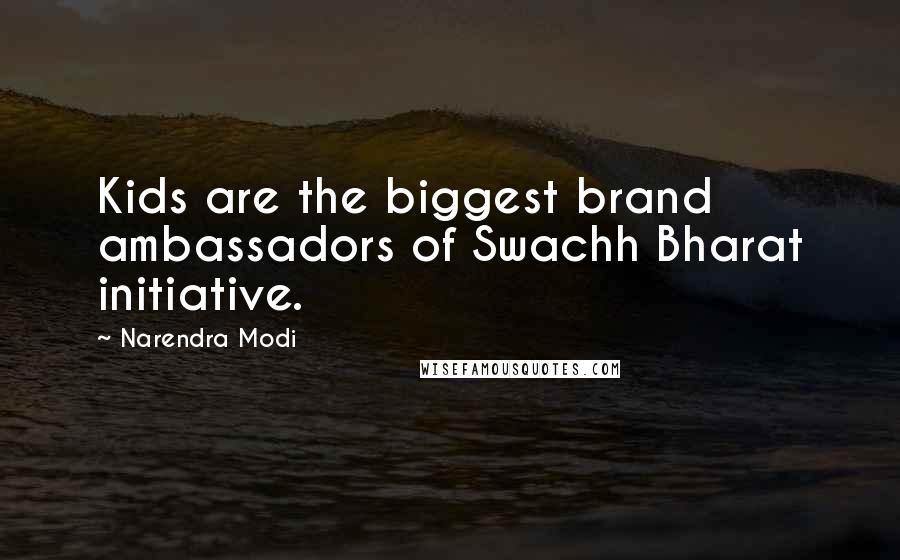 Narendra Modi Quotes: Kids are the biggest brand ambassadors of Swachh Bharat initiative.