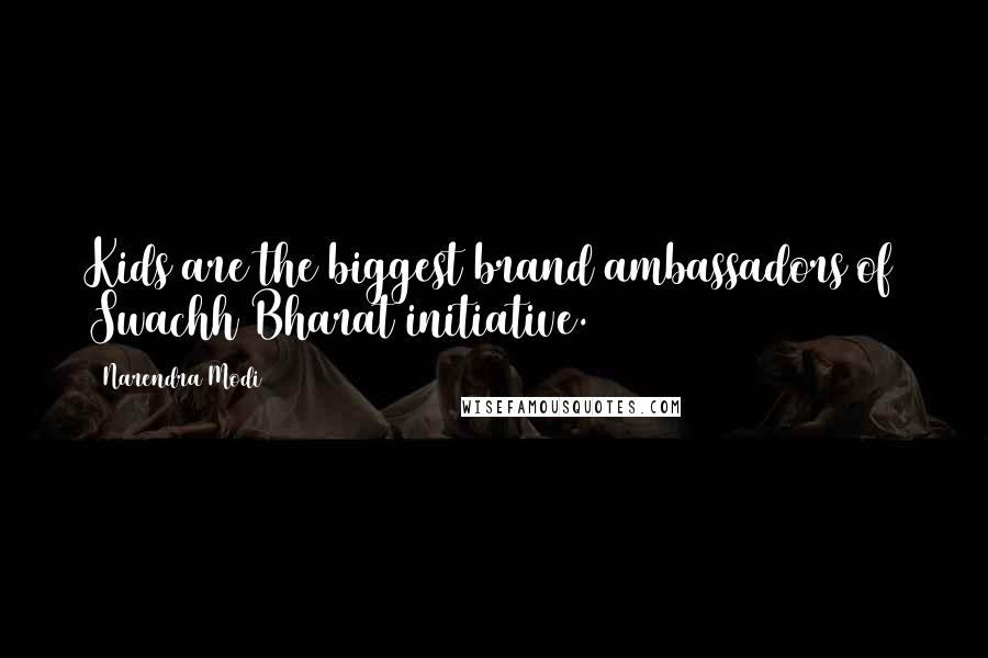 Narendra Modi Quotes: Kids are the biggest brand ambassadors of Swachh Bharat initiative.